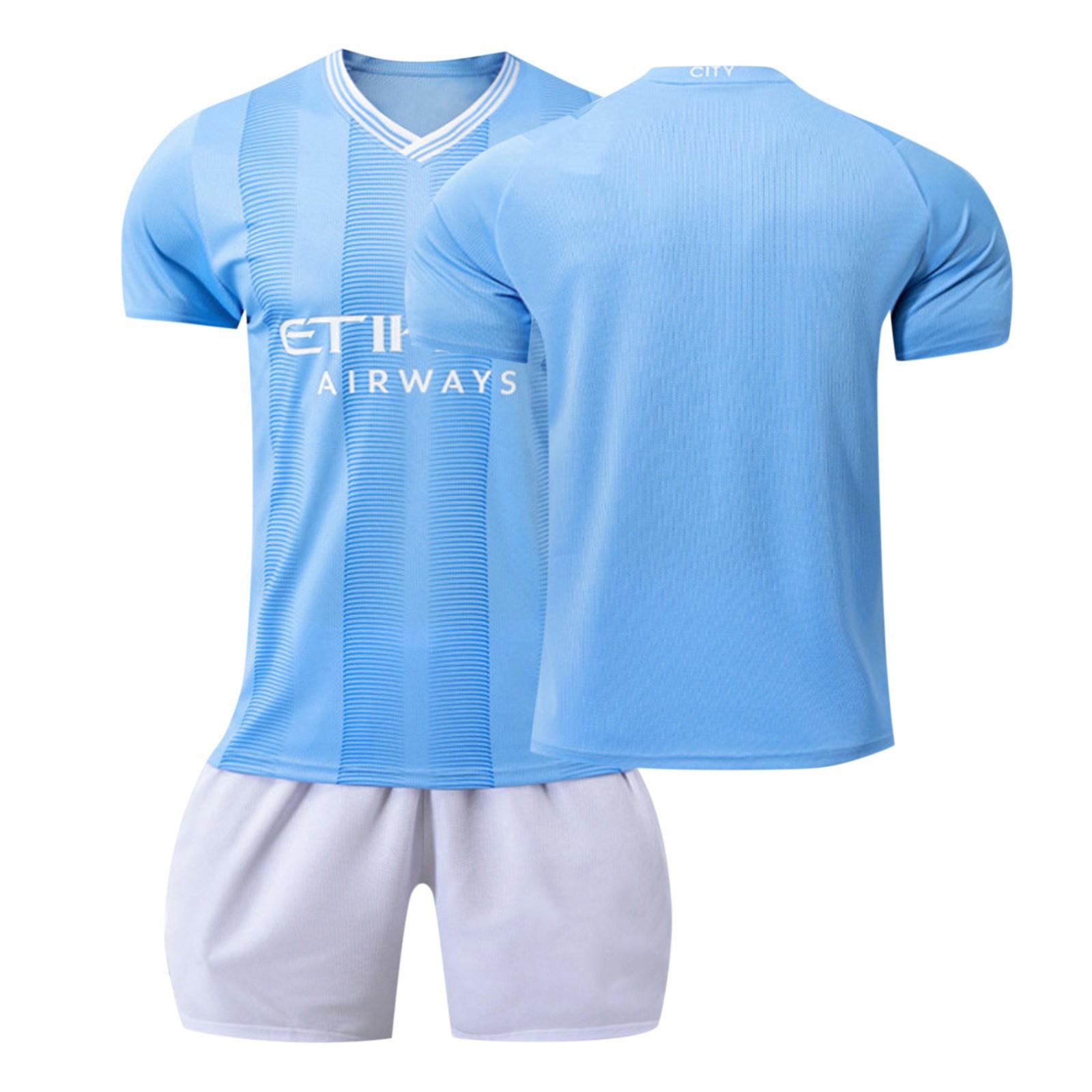 

2324 футбольные майки, шорты, носки, комплект нового сезона, шорты, носки, наколенники, размеры для взрослых, наряды 16