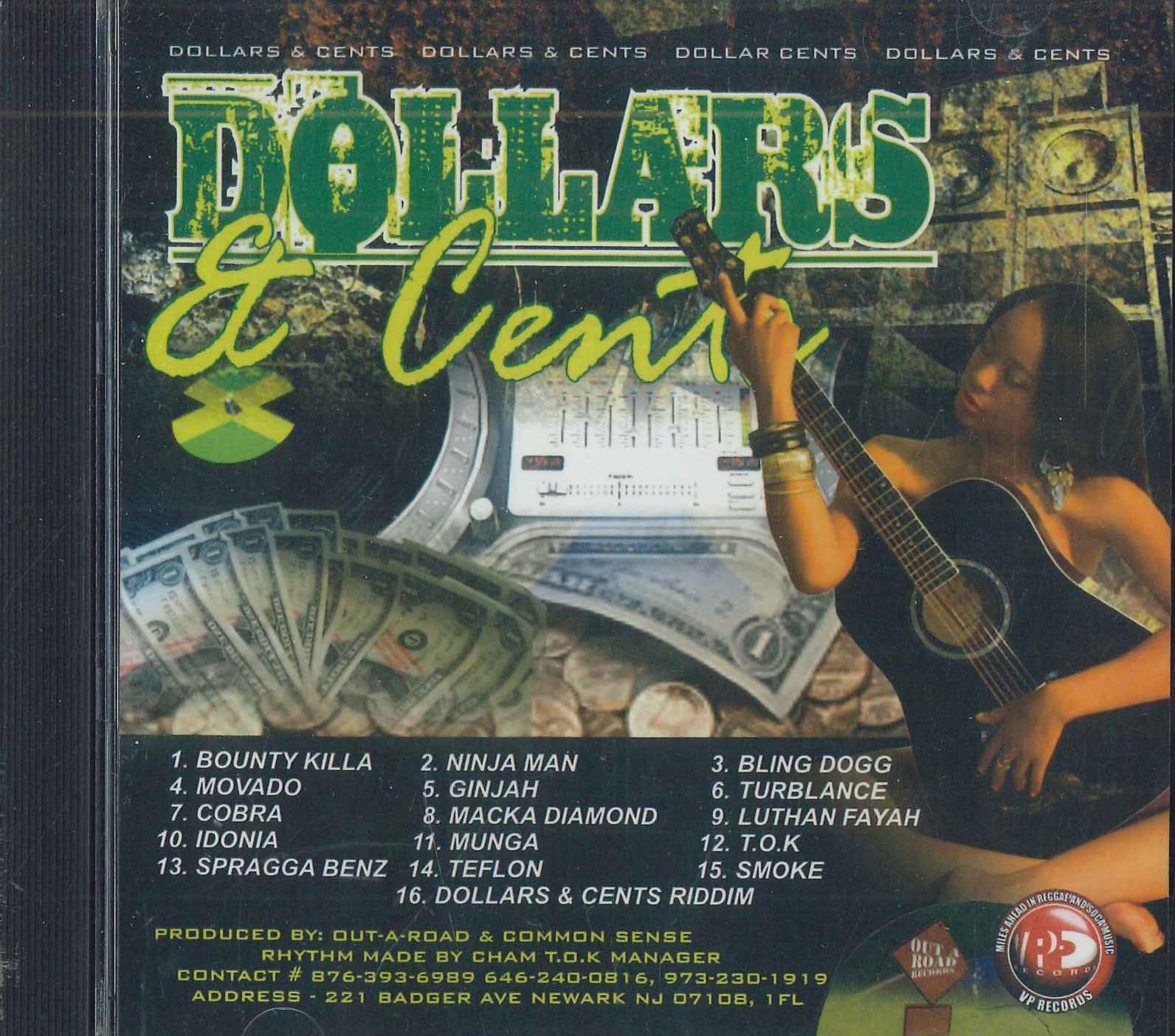 

CD DOLLARS&CENTS - Dollars¢s DOLLARS01 VP JA Non Japan New Age & Easy Listening Used