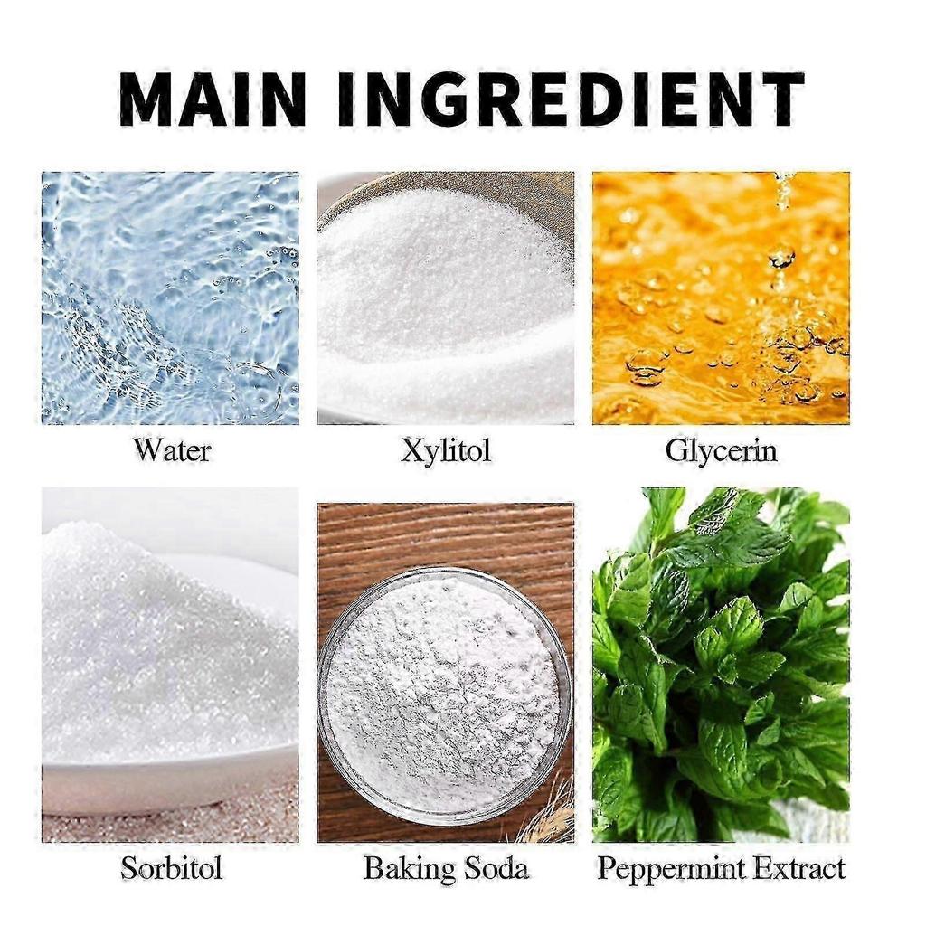 Tooth Whitening Toothpaste, Cleans Stains Care For Gums Fresh Breath And White Teeth Toothpaste