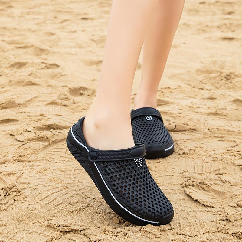 Unisexové sandály Letní sandály Lehké Prodyšné Plážové Venkovní pantofle pro muže