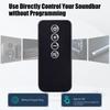 Ergonomic Soundbar Remote Replacement Sensitive Button for 5/10/15 Soundbar Not Programming Needed Accessories