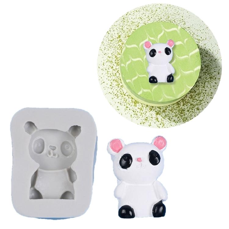Food Grade Resin Soap Making Mould Safe Silicone Mold Lovely Cartoon Animal Charm Design Baking Craft Tool