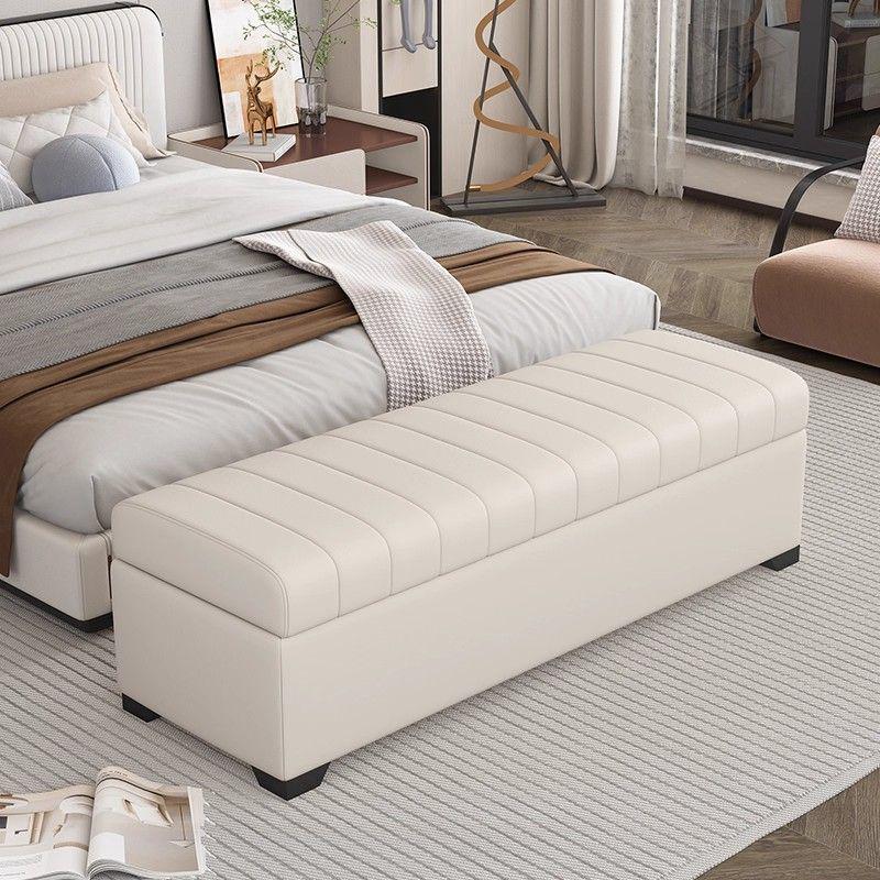Extended Bedroom Storage Shoe Bench & Footrest