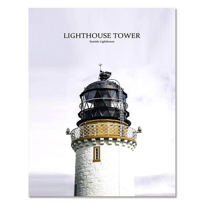 Nordic Landscape Canvas Paintings Modern Lighthouse Road Poster Wall Decoration Mountain Pictures for Home Design Room Decor