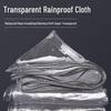 Thickened Transparent Rainproof Tarp for Outdoor Balcony Enclosures