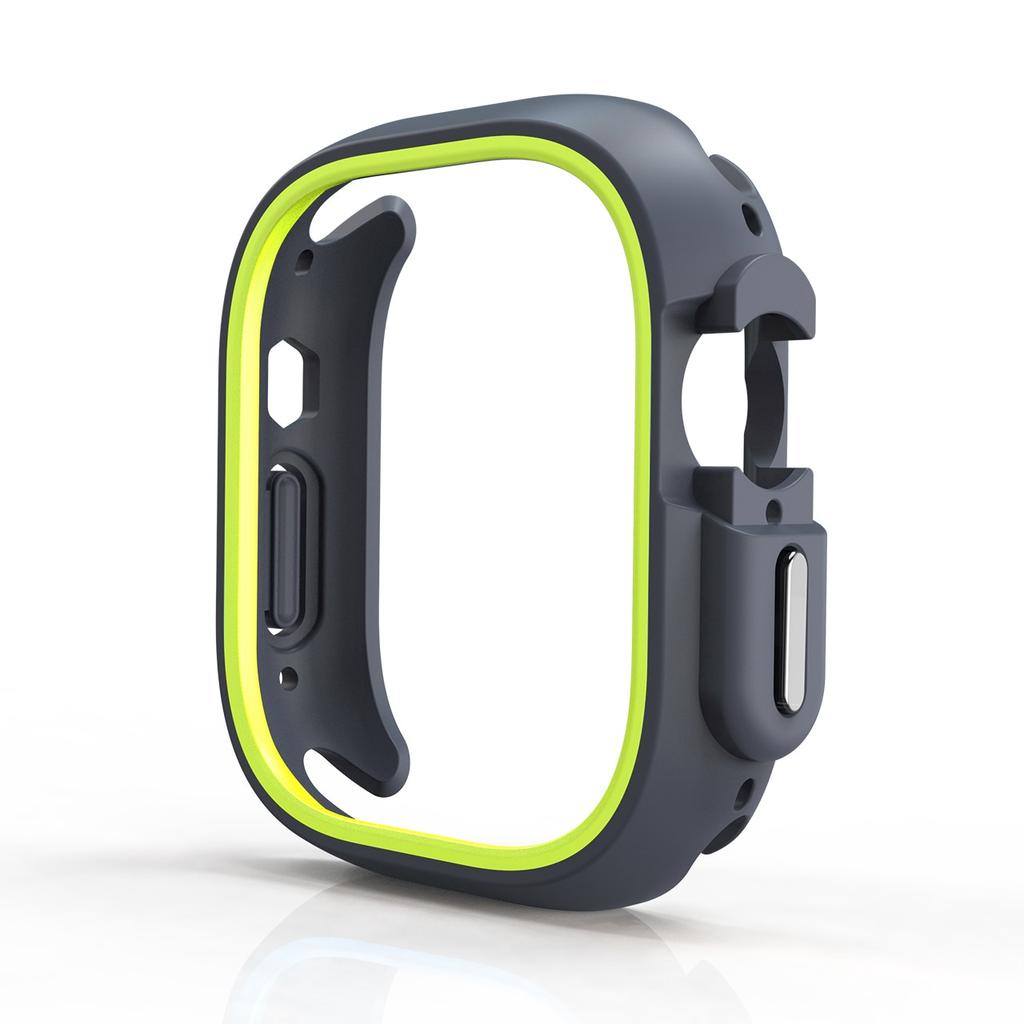 Custodia in Gomma per Apple Watch Ultra 2 Custodia 49MM 45MM Cornice Bumper Protettivo Copertura 41MM 45MM Per iWatch Serie 9 8 7 6 5 44MM 40MM