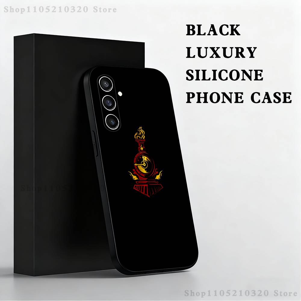 L-Limbus Company Game Phone Case For Samsung S 25,24,23,22,30,21,10,9,Ultra,Plus,Lite,FE,4,5 G Black Soft Case SamsungS20lite