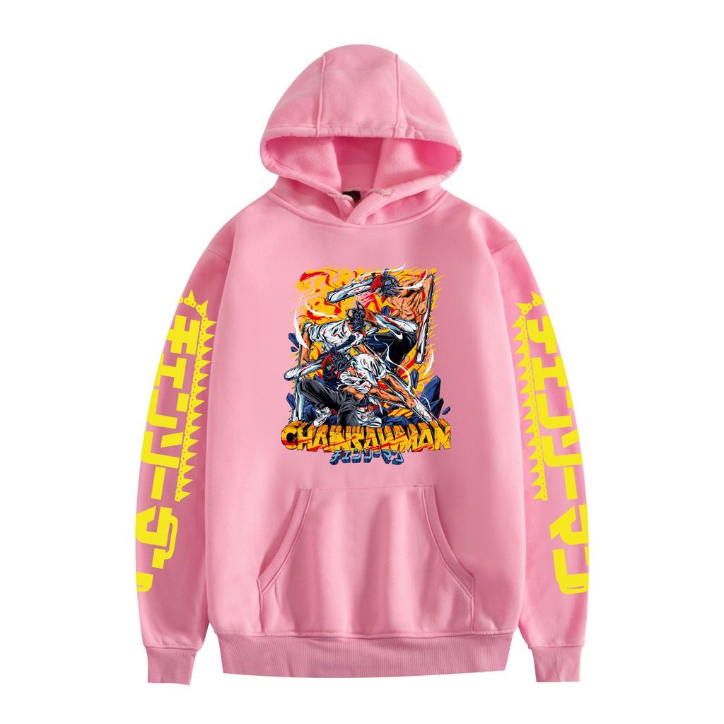 Mode Unisex Freizeit Kettensägenmann Cartoon Hoodies Sweatshirt Outdoor Sport Cosplay Pullover Hoodie