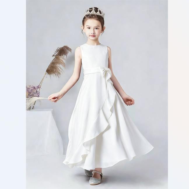 End-of-Season Clearance: Girls' Princess Tulle Evening Dress – Fashionable Performance Wear