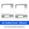 For 2003-2009 Toyota Land Cruiser Prado 120 Decoration Upgrade Air Conditioning Outlet Patch Lc120 Modification Accessories