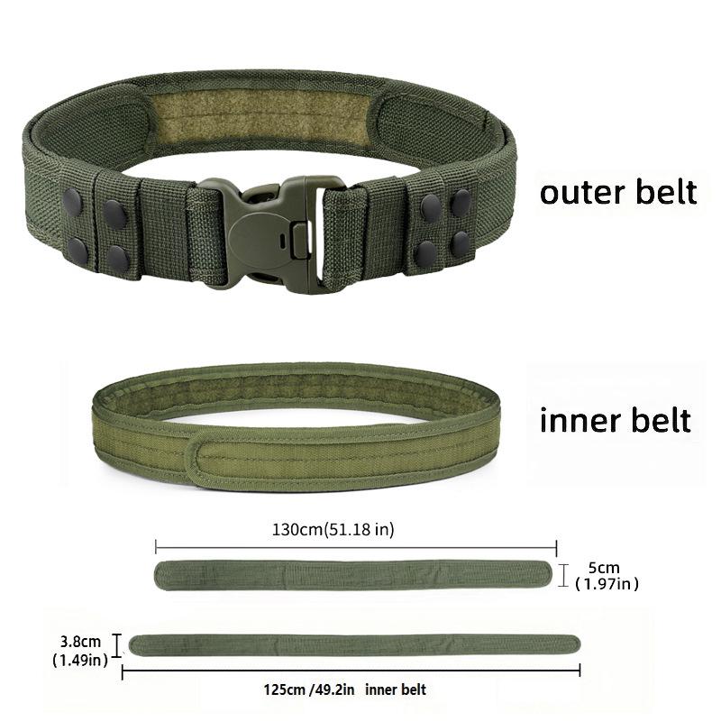 "Velcro Outdoor Polypropylene Canvas Belt - Quick Delivery"