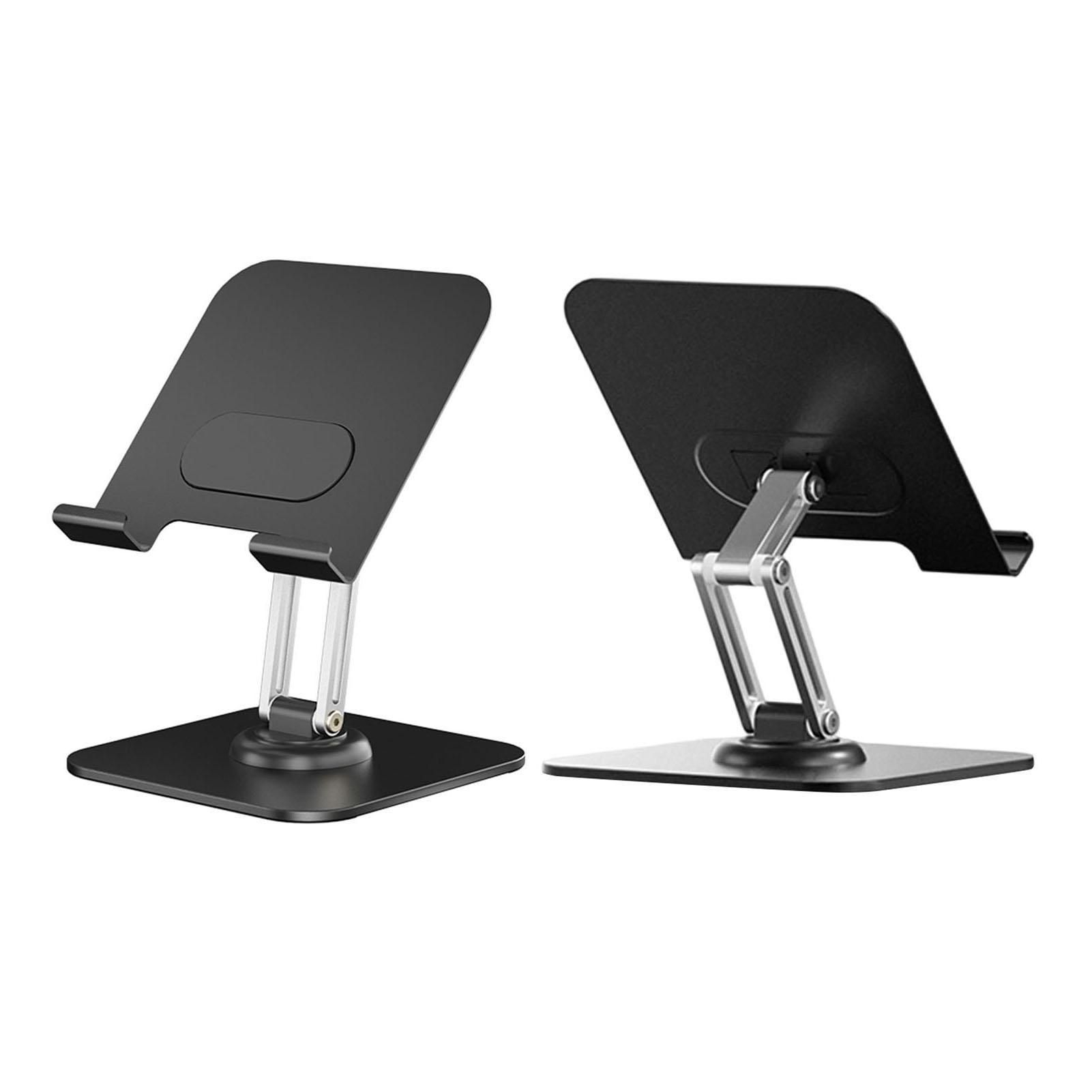 Foldable Tablet Stand 360 Degree Rotating   Desktop Phone Tablet Holder Aluminum Alloy for Home Kitchen
