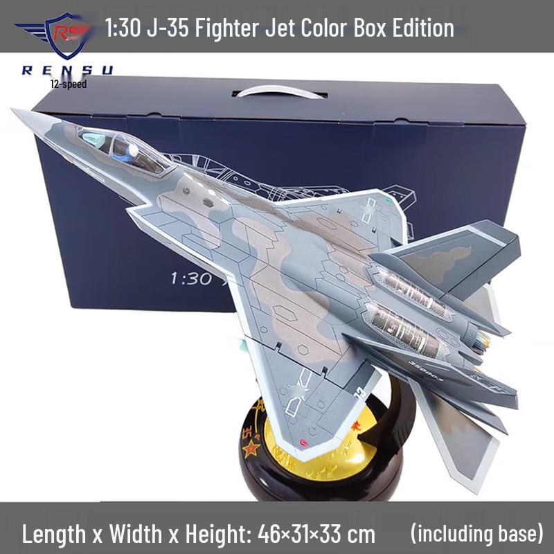 Ren Su J-35 Fighter Jet Model 1:30 Scale