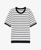 LACOSTE Women'S Scallop Crew Neck Short Sleeve Sweater Af900E-56G Hde