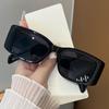 Fashion Retro Punk Rectangle Sunglasses UV400 Sun Shades Men Women Trendy Vintage Square SunGlasses Female Eyewear Oculos De Sol