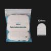 Cross U-Shaped Finger Cot Makeup Remover Cotton Pads, 120PCS/Bag, Sealed Packaging