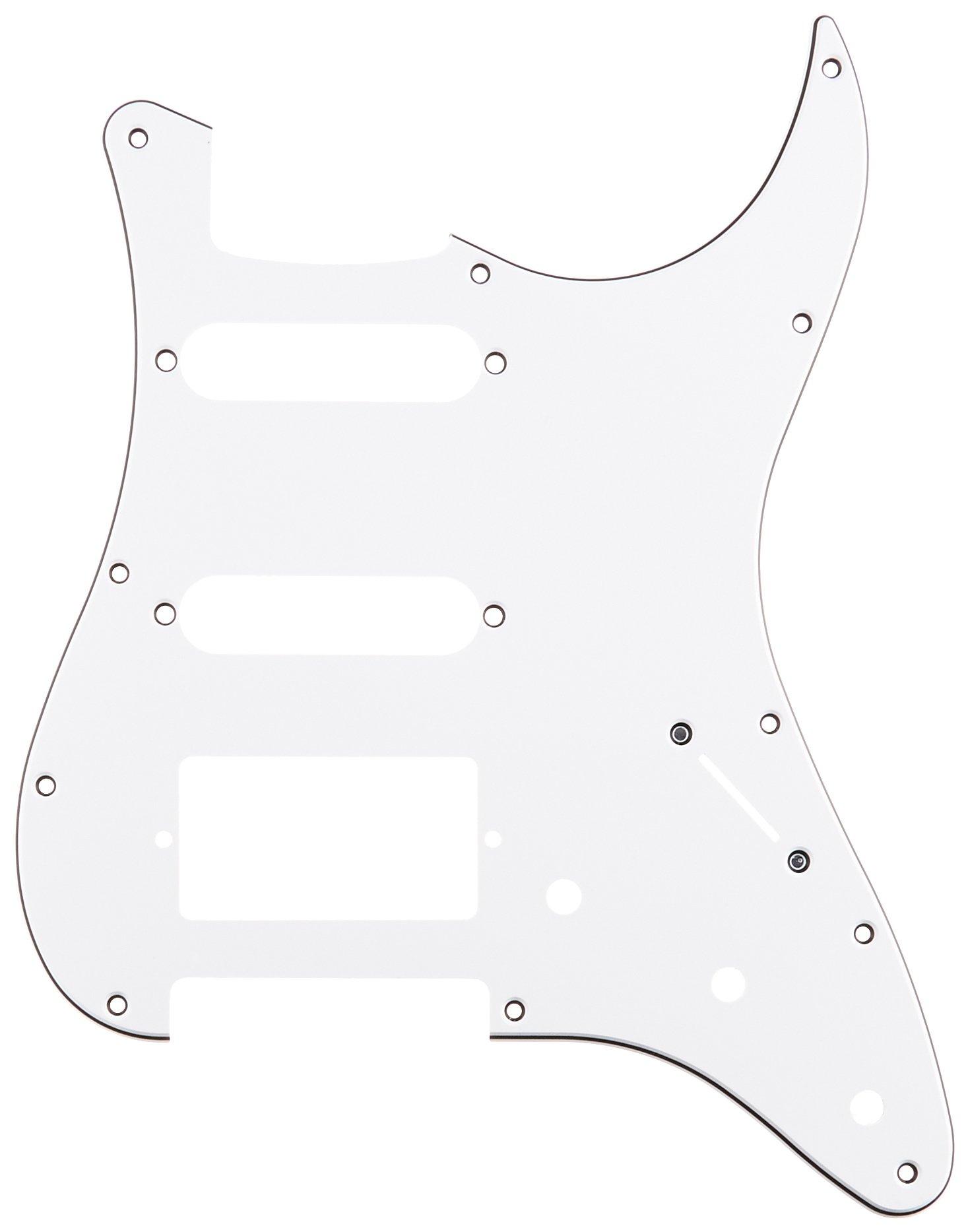 

Scud ST type SSH electric guitar white 3P pickguard, SC-W3P-3