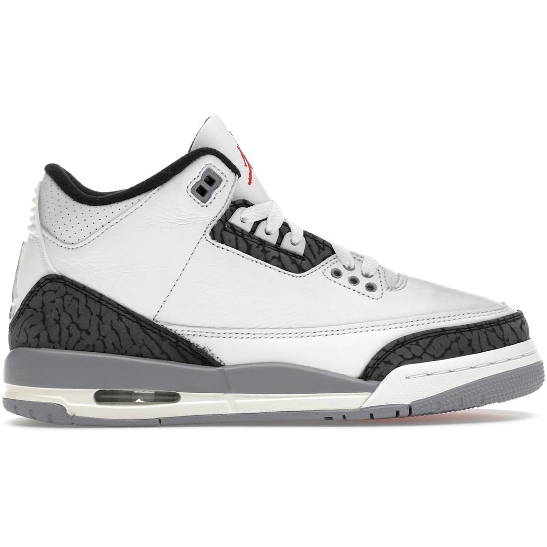 

Кроссовки Jordan 3 Retro Cement Grey (GS)(DM0967-106) 36