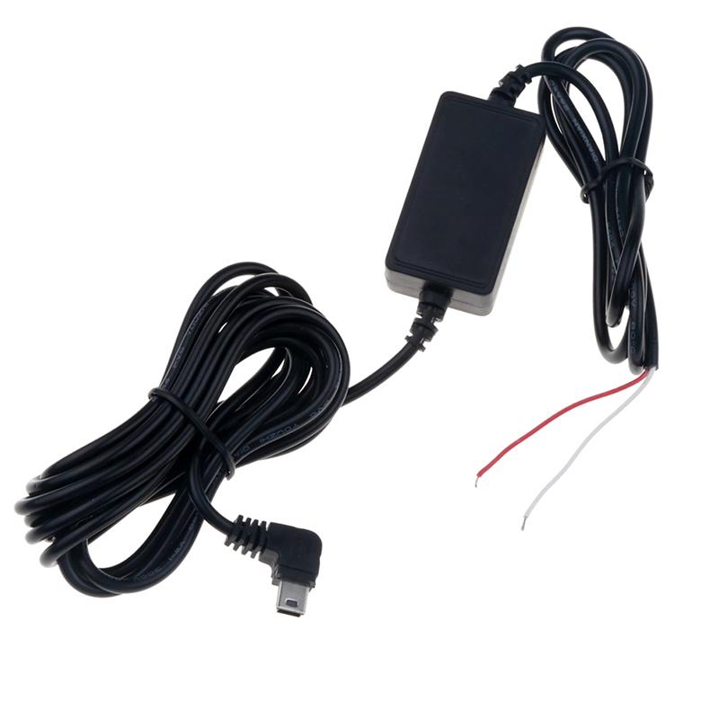 Mini / Micro Usb Port Wire Cable Car Charger Kit Step-Down Cable 12V To 5V For Camera Recorder Dvr Exclusive Power Supply Box