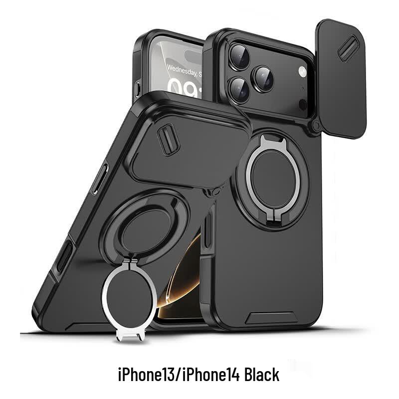 CAXITON Magnetic Ring Anti-Drop Phone Case
