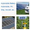 Dual USB Solar Panel Monocrystaline Solar Cells Solar Panel with 10-50A Controller for Car Yacht RV Battery 200W 12V