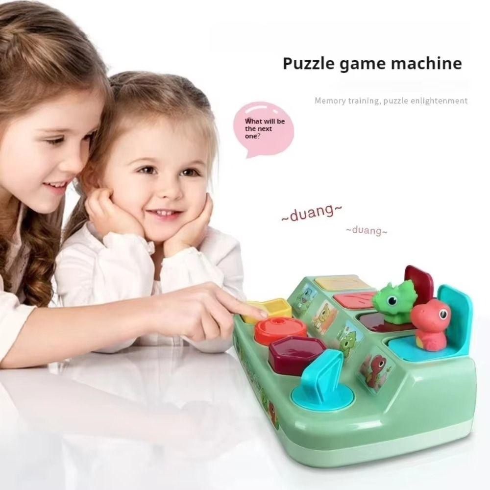 Montessori Interactive Animal Toy Box Cartoon Animals Activity Pop Up Toy  Kids Gifts