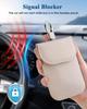Teskyer Radio Wave Blocking Pouch, Relay Attack, Smart Key Case,