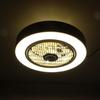 80W Acrylic Light Ceiling Fan Lamp Remote Control Three-color Dimming Ceiling Fan Household Light Decor Light