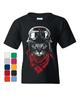 Hardcore Biker Cat Youth Kids Boys T-Shirt Adventurer Motorcycle Rider Kitten Kids Tee