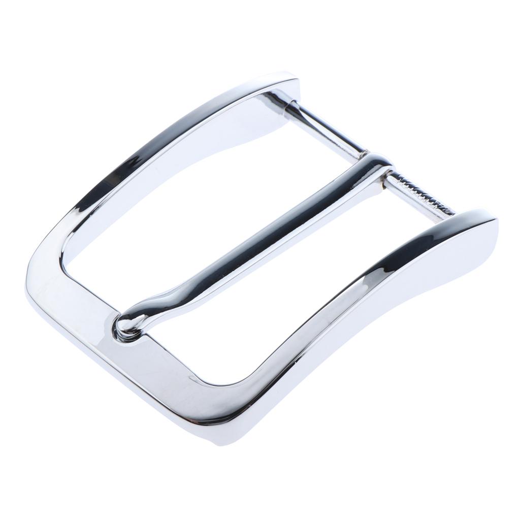 2 Alloy Belt Buckle Single Prong Rectangular Pin