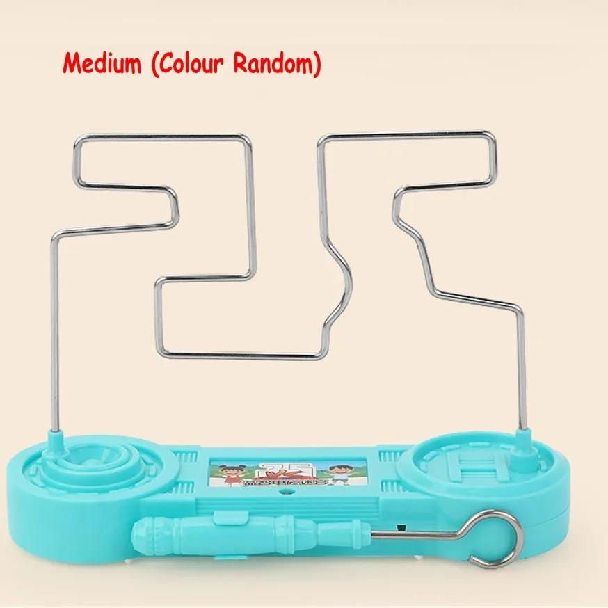 Maze Kids Collision Electric Shock Toy Party Funny Game Science Experiment Toy Education Electric Touch Maze Game For Children