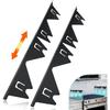 Stainless Steel Telescopic and Adjustable Stove Top Gap Cover Filling Strip, Stove Top Heat-resistant Protective Gap Protection