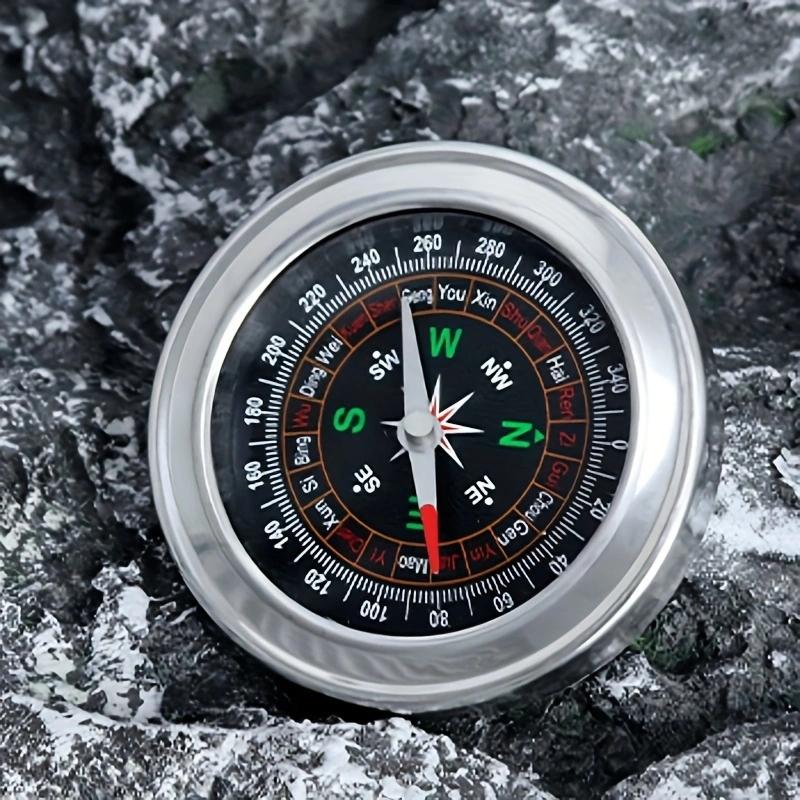 Camping Hiking Compass Navigation Portable Handheld Compass Survival Guider Outdoor Camping Survival Compass