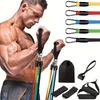 11pcs MultiFunction TPE Tension Rope Set Multiple Tensions NonSlip AntiBreak