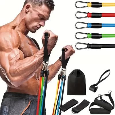 11pcs MultiFunction TPE Tension Rope Set Multiple Tensions NonSlip AntiBreak