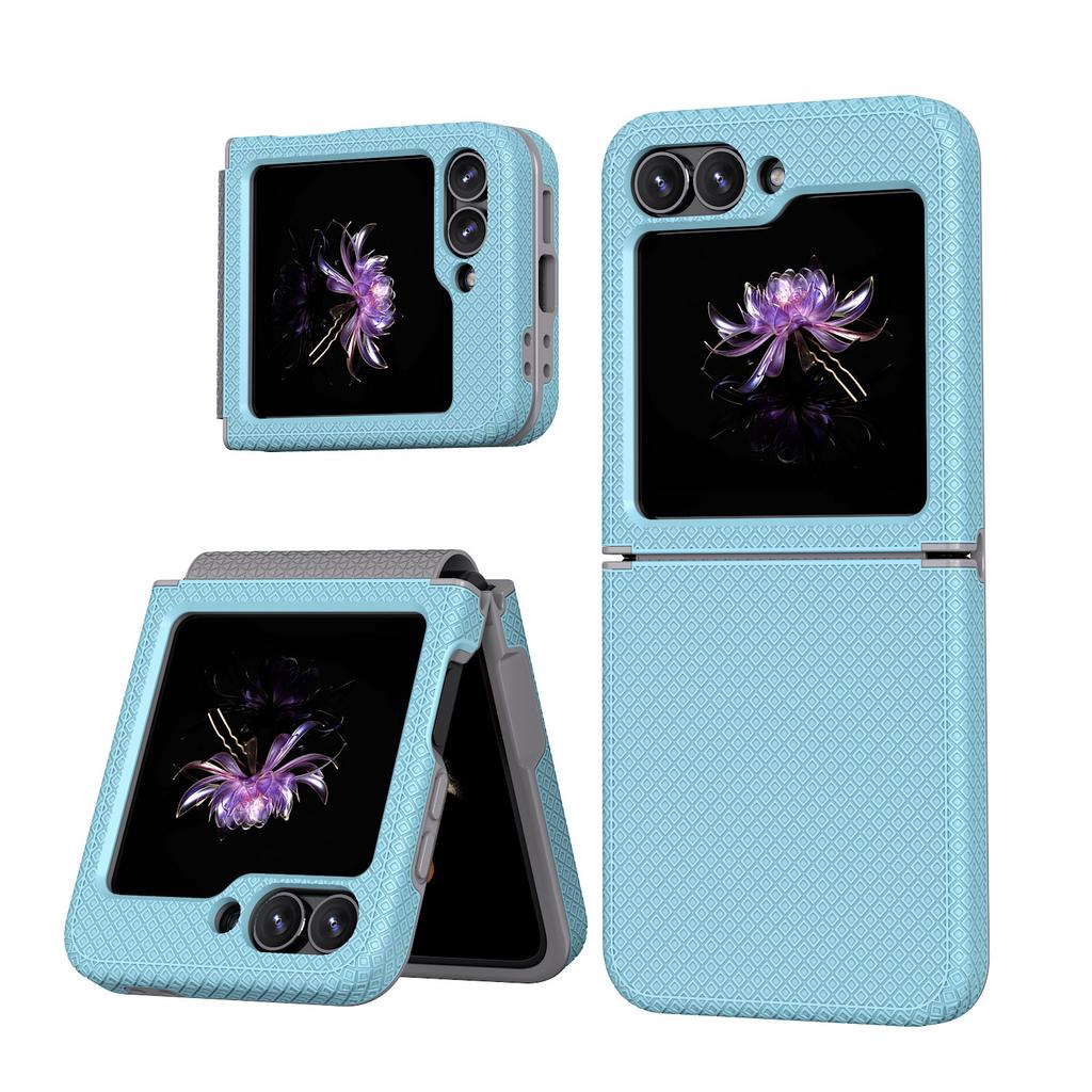 Compatible with Samsung Z Flip1/1 Phone Case, Full-coverage Hinge Sgp Armor, Diamond Pattern, and Z Flip1 Shockproof Protective Case