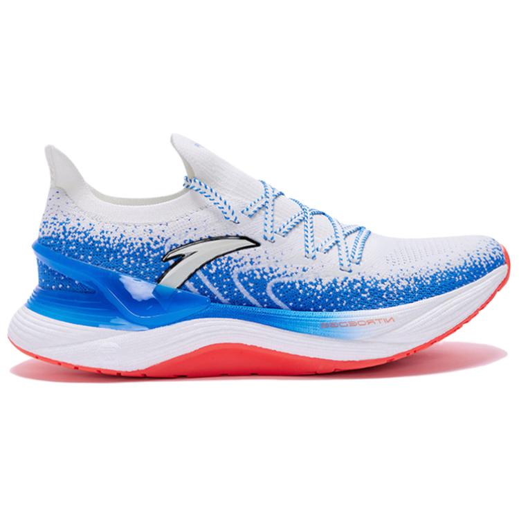 Anta 2.0 Pro Nitrogen Technology Cushioning Training Shoes Men Sneakers White Blue Black 112215581-5