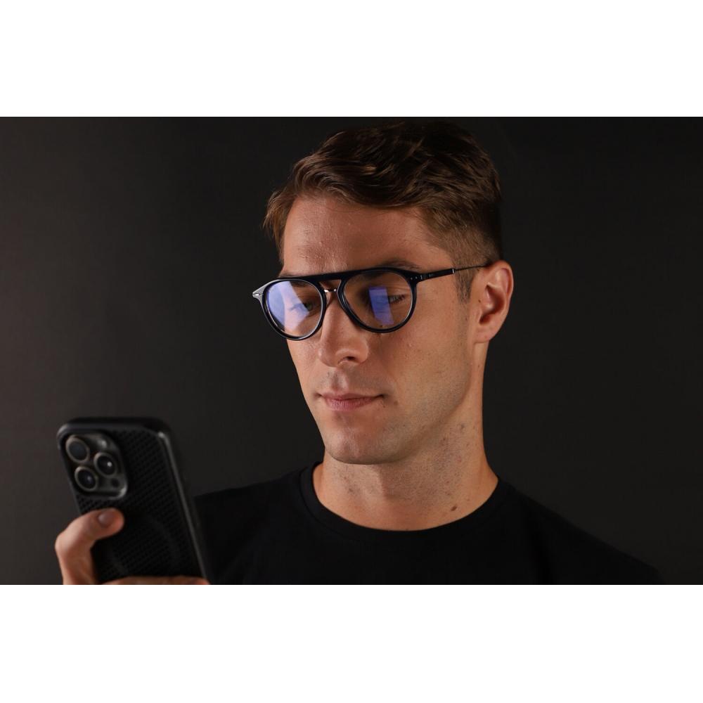 Boss 1358 Bb Blue Light Block Nlb G6 Men Eyeglasses