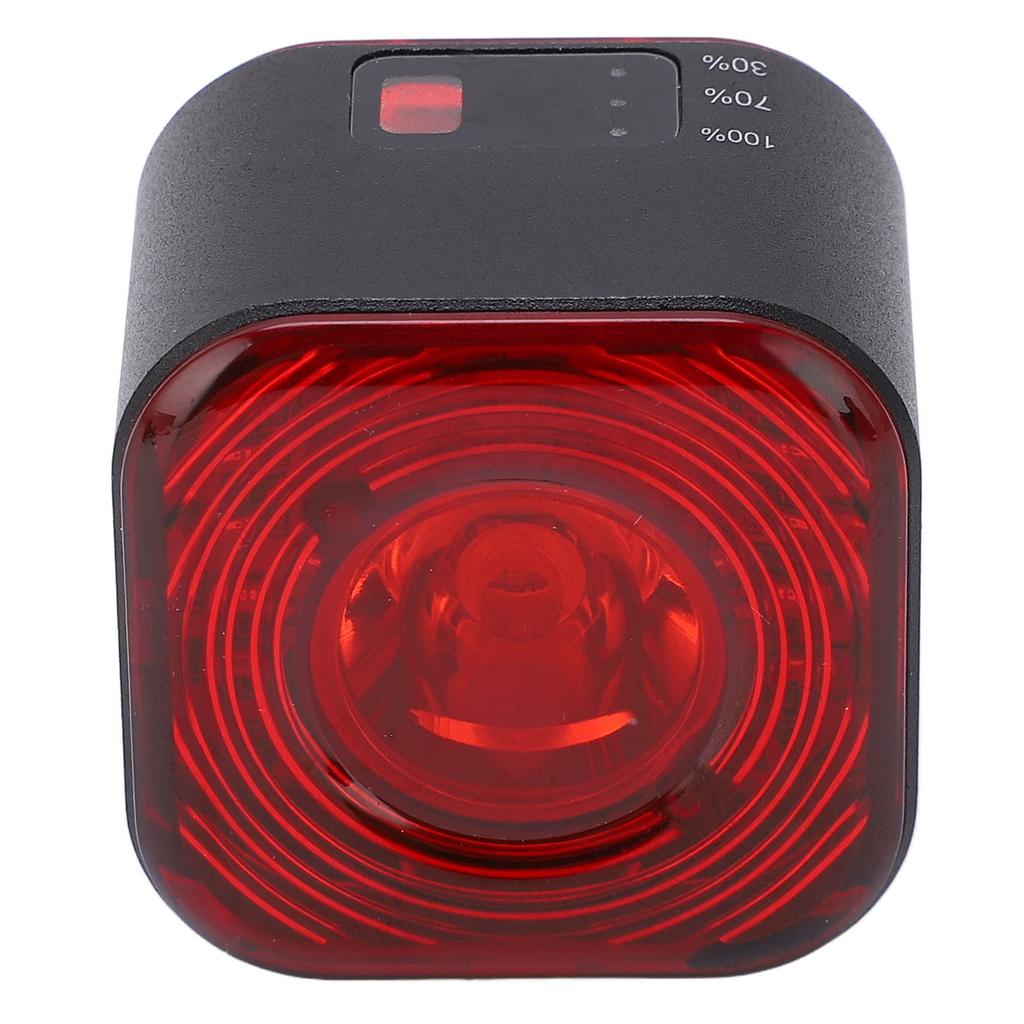 Smart Bike Tail Light IPX6 Waterproof USB Rechargeable Intelligent Induction Bicycle Rear Light for