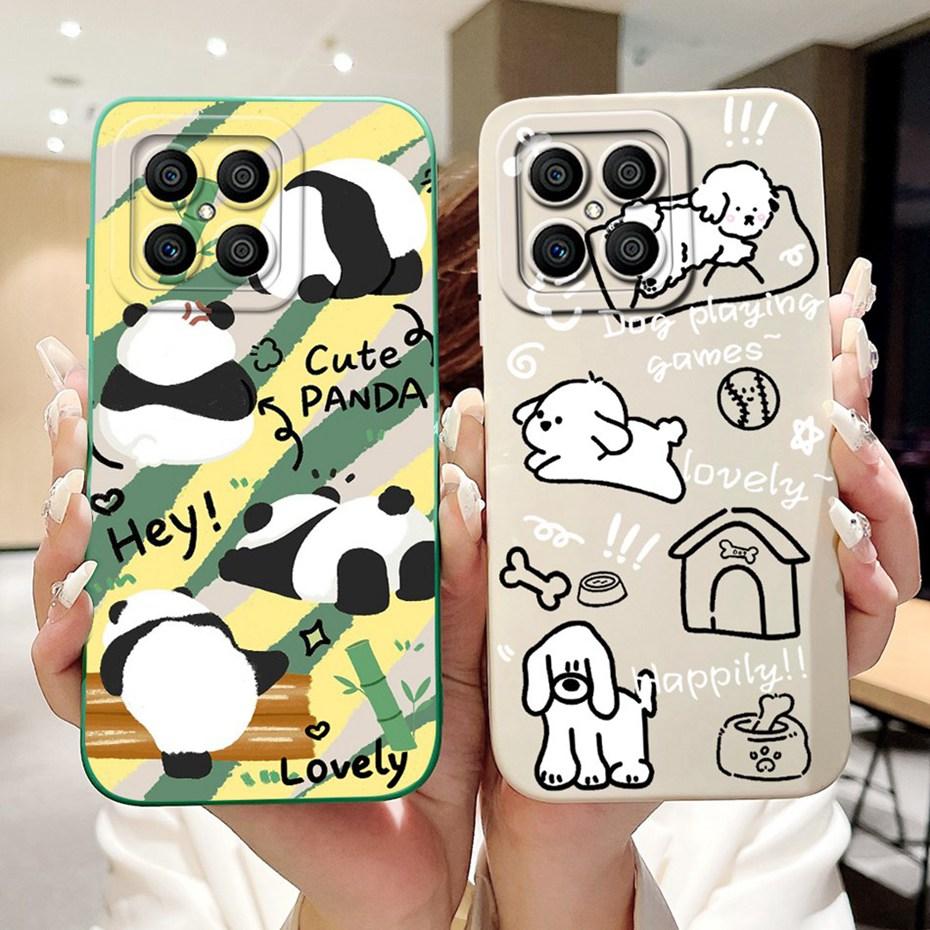 Lens Protective Case For Honor X8 TFY-LX1 TFY-LX2 TFY-LX3 Fashion Painted Soft Silicone Cover For HonorX8 X 8 4G Phone Cases
