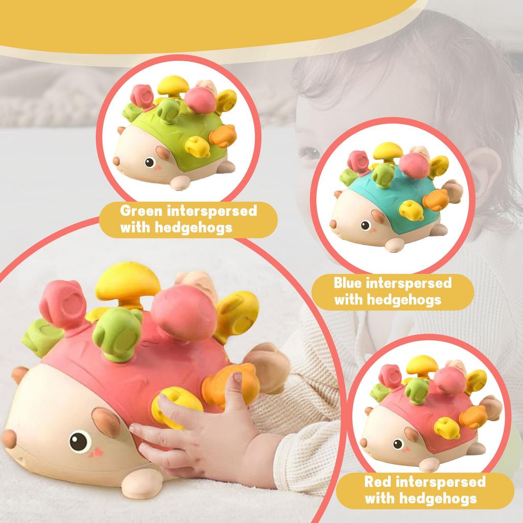 Baby Fine Movement Focus Training Hedgehog Children's Early Education Educational Hand-eye Coordination Toys