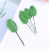 20Pcs Artificial Plant Leaves Greenery Decor Simulation Silk Faux Leaf for Home Garden Balcony DIY Wedding Party Decorations