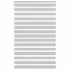 VidaXL Store Zebra Light Grey Fabric Width 135.9 Cm Polyester, Zebra Roller Blind, Zebra Blind for Window, Blind 4014477