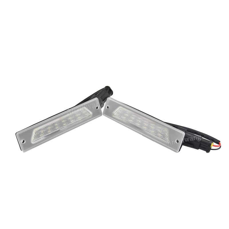 2Pcs LED License Plate Light Number Lamps For 1994-2002 Fiat Ducato & Peugeot Boxer Manager & Citroen Jumper Relay Bus Box 203