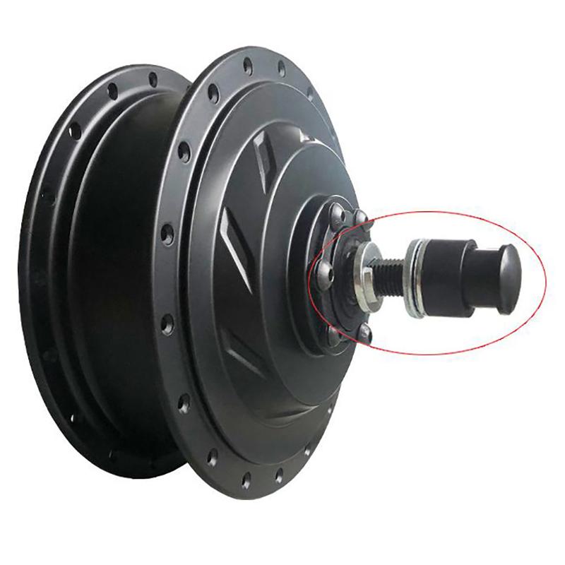 E-Bike Nabenmotorachse M12/M14 Kontermutter & Sicherungsscheibe & Distanzstück & Mutterabdeckung 12/14mm Achse 500W-5000W Motoren Elektrofahrradteile