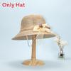 Wide Brim Sun Hat For Ladies With Waterproof And Sun Protection Features For Summer Travel Wear