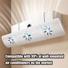 A84X-Baffle For Car Home Family Adjustable Air Vent Deflector For Ceiling Vents For Car Home Family Bedroom Living
