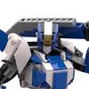 MOC Mobile Warrior Two Blade Flow Double Blade Customer Mech Qingfeng Assembled Building Block Toy Model