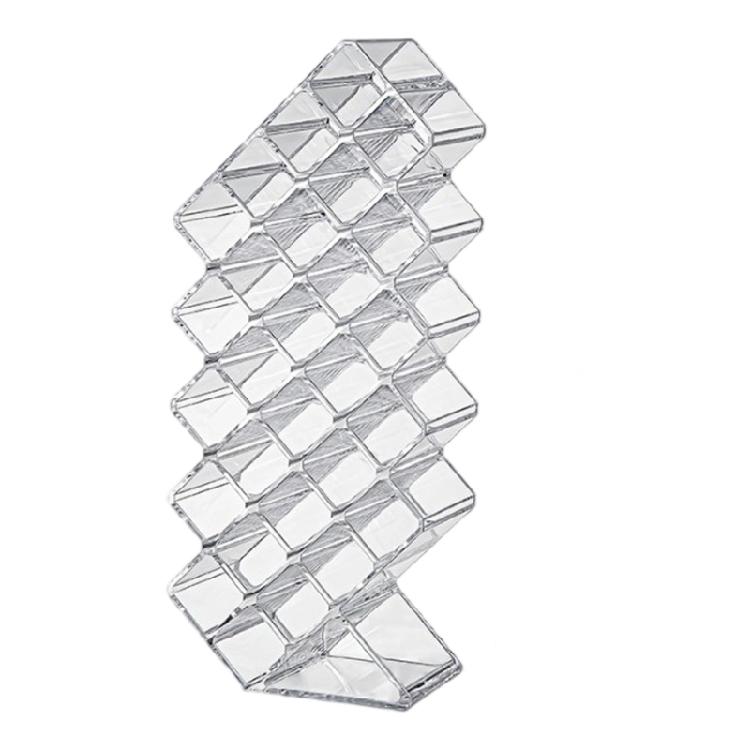Multifunctional Acrylic Cosmetic Shelf for Organized Beauty Accessory Sturdy Desktop Storage Solution
