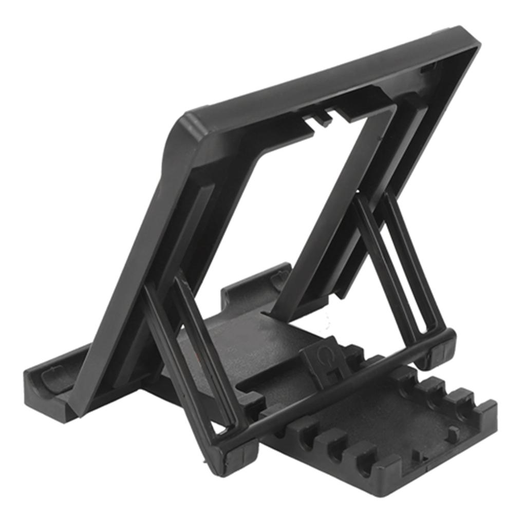 Plastový Pětistupňový Podpěrný Výškově Nastavitelný Přenosný Úložný Stojan na Mobilní Telefon 7 11 Palcový Tablet PC Stolní Držák